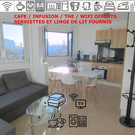 37M2 Lumineux Face Gare Sncf, Wifi Et Cafe Et The Offerts Appartement Orléans Buitenkant foto